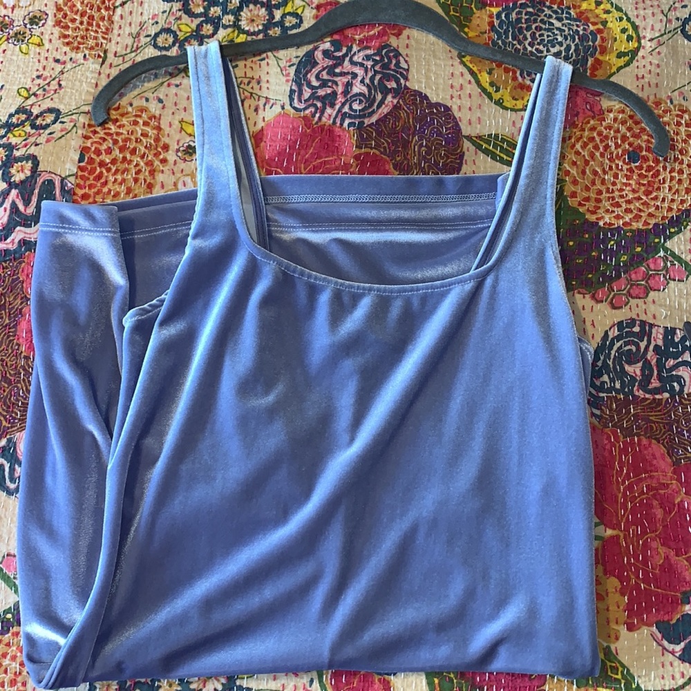 Velvet mini/midi dress